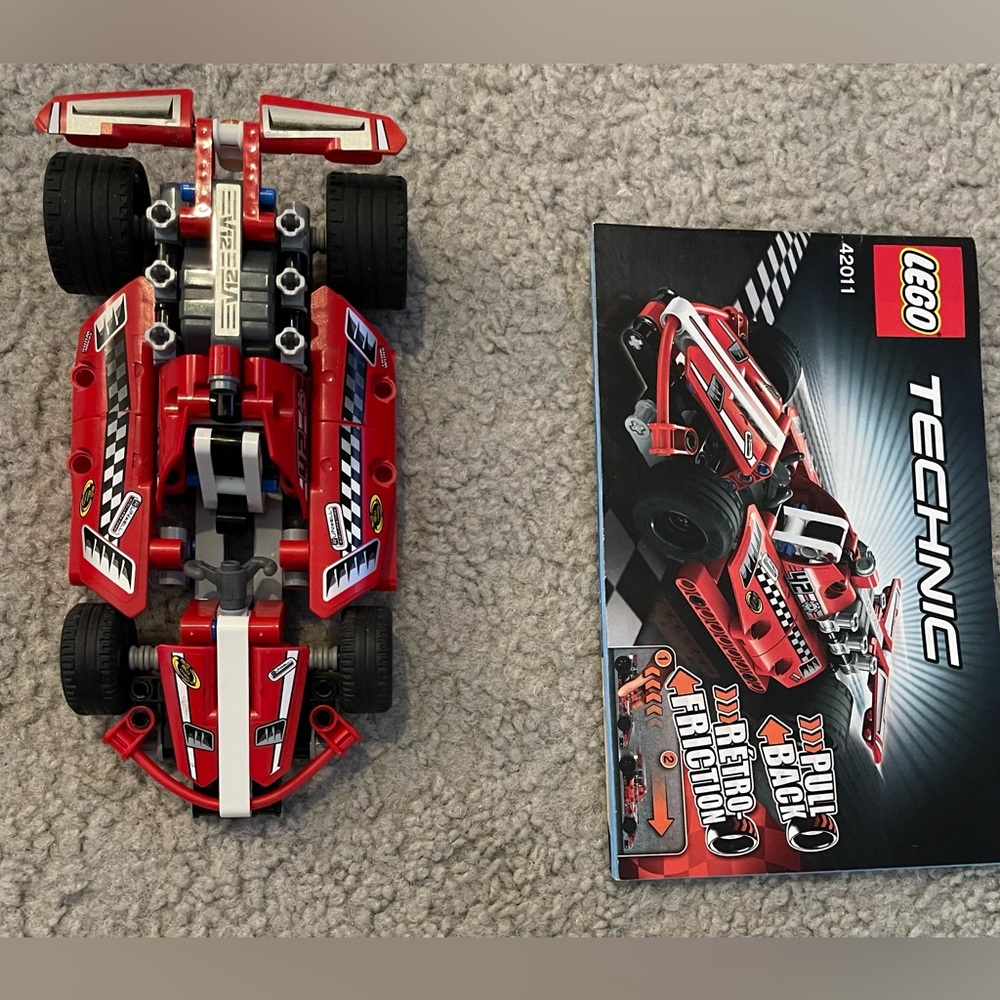 LEGO Technic pull-back race car # 42011